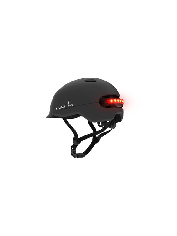 BIKE C20 1 - Bike - Fahrradhelm, smart, Rad/Scooter, Gr. M, schwarz