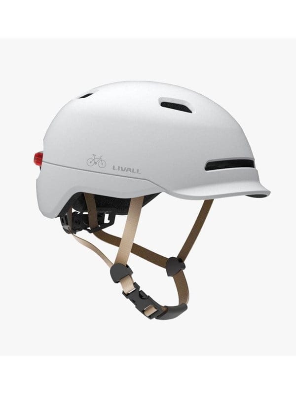 BIKE C20 3 - Bike - Fahrradhelm, smart, Rad/Scooter, Gr. M, weiß