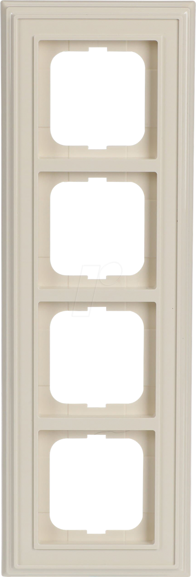 BJ 1724-832 - Abdeckrahmen 4-fach elfenbeinweiß - Busch-dynasty®