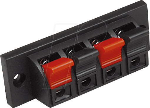 BKL 0205026 - Lautsprecher-Terminal, 4-fach