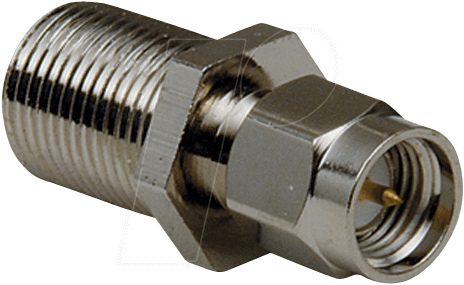 BKL 0409095 - Adapter, SMA Stecker auf F Kupplung