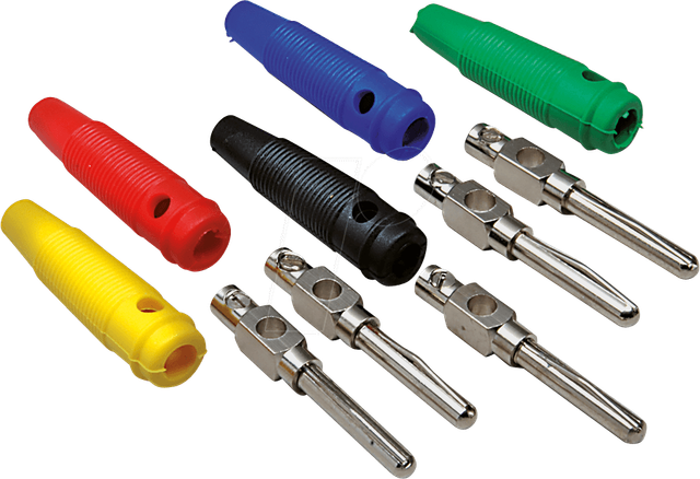 BKL 072150-P - Bananenstecker, 4mm, schwarz