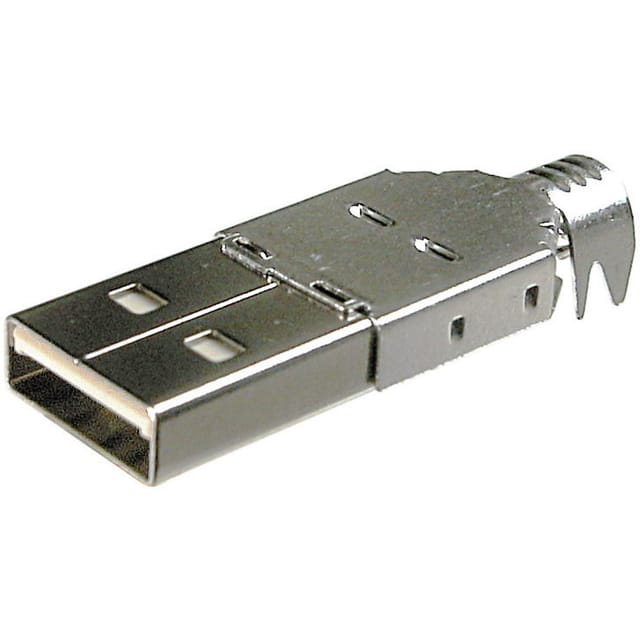 BKL 10120098 - USB-A Stecker, Lötausführung