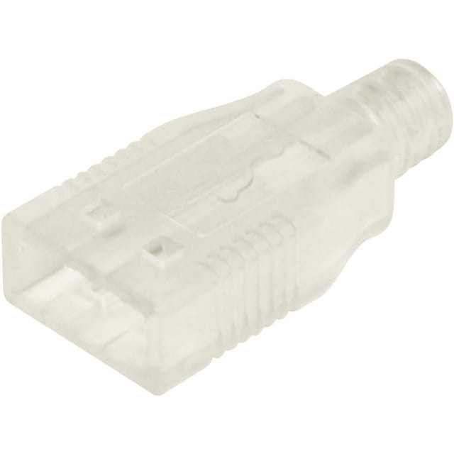 BKL 10120100 - Haube für USB-A Stecker, Lötausführung, transparent
