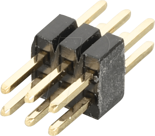 BKL 10120630 - Stiftleiste 1,27mm 2x3 gerade