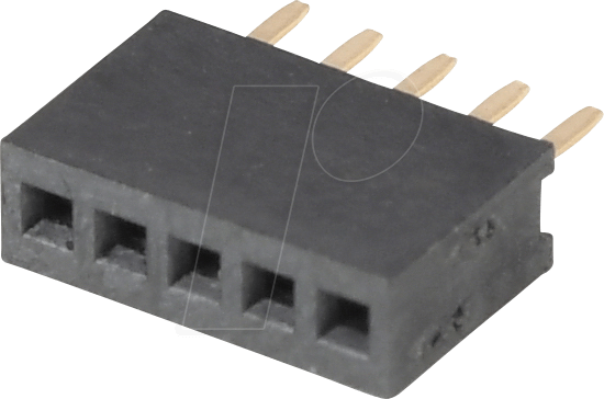 BKL 10120643 - Buchsenleiste 1,27mm 1x5 gerade