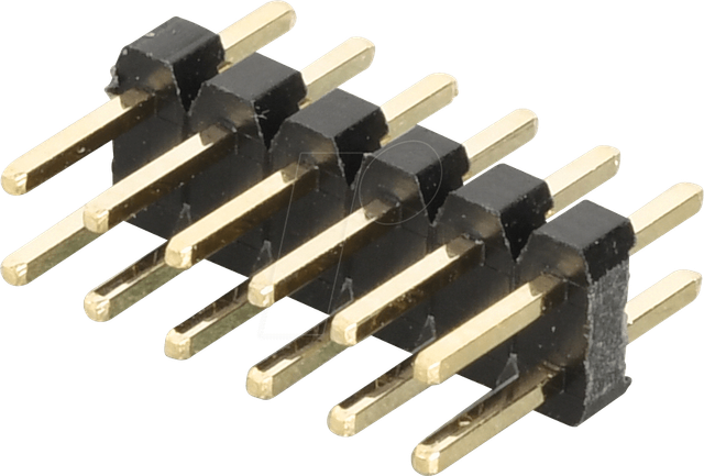 BKL 10120743 - Stiftleiste 2,00mm 2x6 gerade