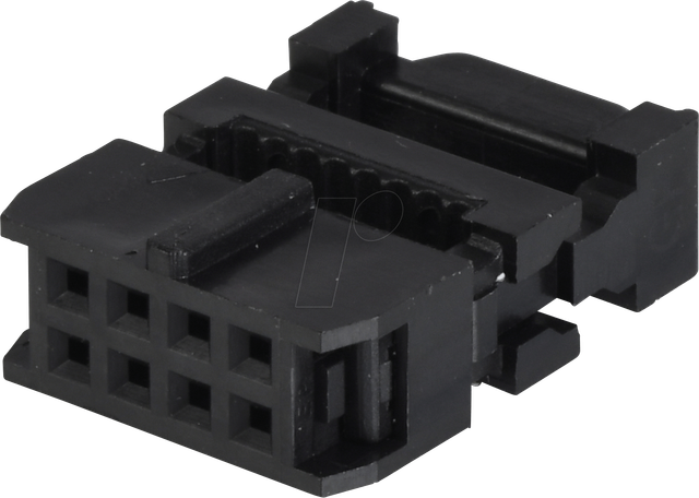 BKL 10120864 - Pfosten-Verbinder 2x4-pol., Kontakte vergoldet