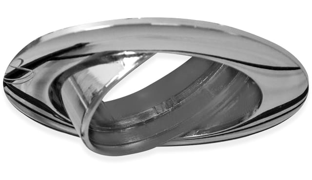 BLULAXA 48456 - Einbaurahmen LED GU10 Chrom rund schwenkbar