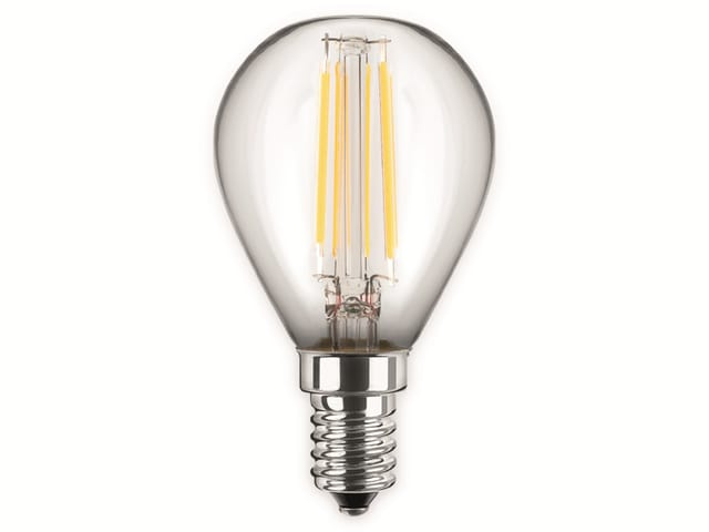 BLULAXA 49084 - LED Filament Lampe G45 E14 4,5W 470 lm WW DIM