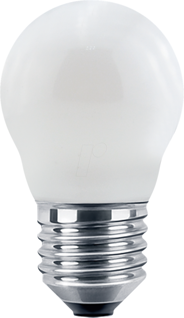 BLULAXA 49095 - LED Filament Lampe G45 E27 4,5W 470 lm WW opal