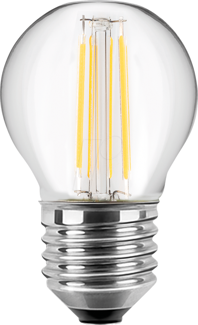 BLULAXA 49115 - LED Filament Lampe G45 E27 4,5W 470 lm WW