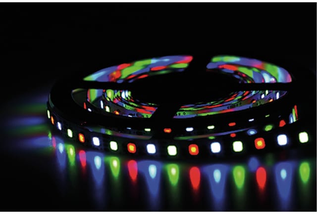 BLULAXA 49143 - LED-Streifen, RGB, 3000 mm, inkl. Netzteil und Fernbedienung