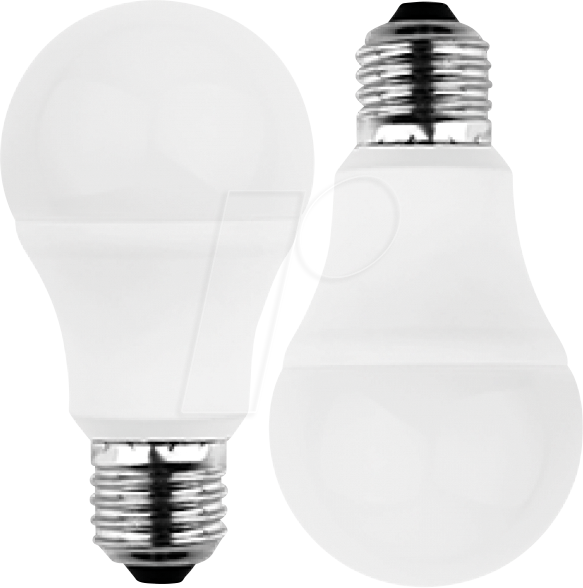 BLULAXA 49215 - LED SMD Lampe A60 E27 5,5W 470 lm WW Doppelpack