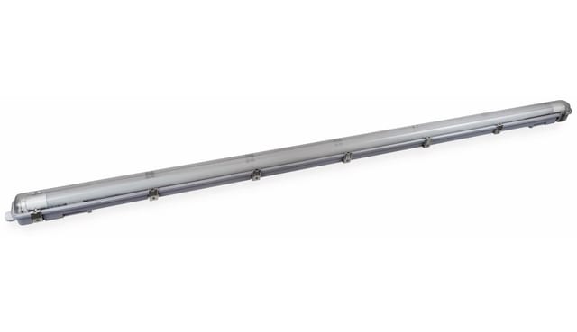 BLULAXA 49260 - Wannenleuchte, 18 W, 1900 lm, 4000 K, Stab, weiß, IP65