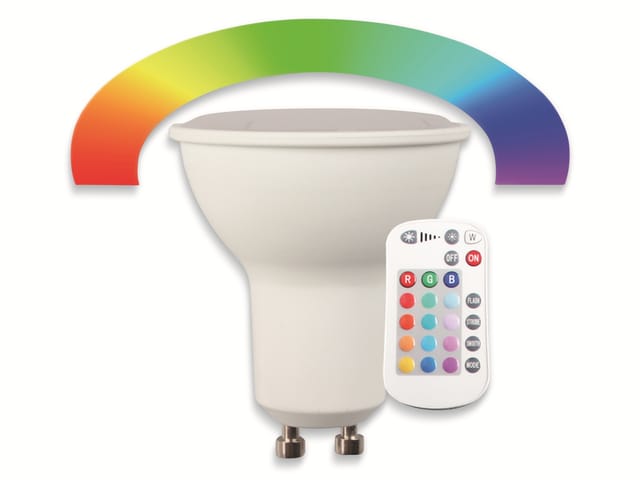BLULAXA 49289 - LED SMD Lampe GU10 5W 345 lm 120° RGB + WW