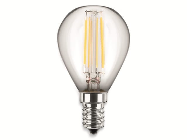 BLULAXA 49327 - LED Filament Lampe G45 E14 6,5W 810 lm WW