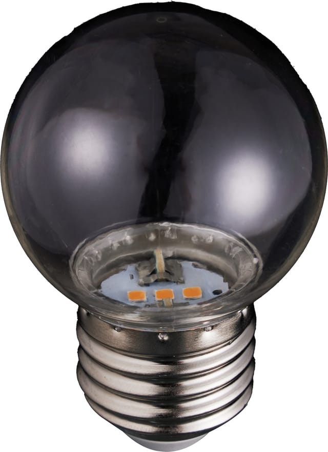 BLULAXA 49339 - LED-Lampe E27, 0,8 W, 50 lm, 1800 K