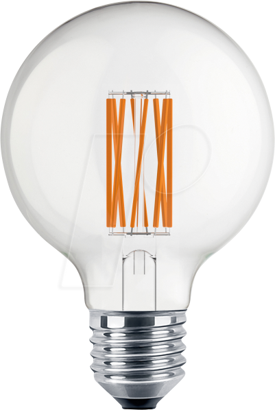 BLULAXA 49429 - LED-Lampe E27, 3,8 W, 806 lm, 3000 K, Globe Form