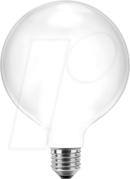 BLULAXA 49486 - LED Filament Lampe G95, E27, 8,5 W, 1055 lm, warmweiß