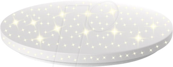 BLULAXA 49529 - Deckenleuchte, Sternernhimmel,12 W, 1200 lm, 3000 K