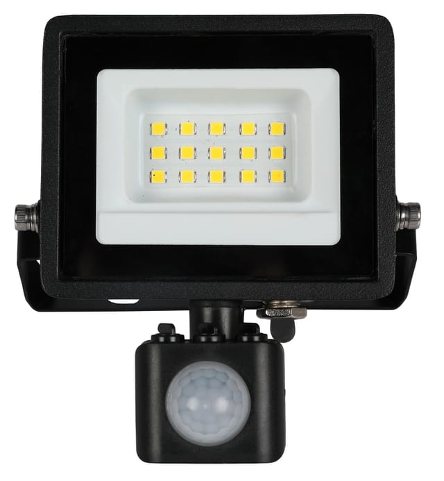 BLULAXA 49539 - LED-Flutlicht, 10 W, 800 lm, 4000 K, Bewegungssensor