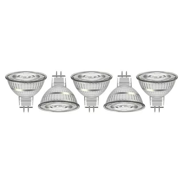 BLULAXA 49681 - 5x LED SMD Lampe, MR16, GU5.3, 3,5W, 345 lm, warmweiß, 36°