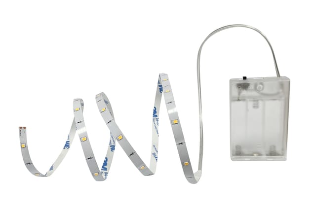 BLULAXA 49687 - LED-Streifen, 3000 K, 1000 mm, Batteriebetrieben