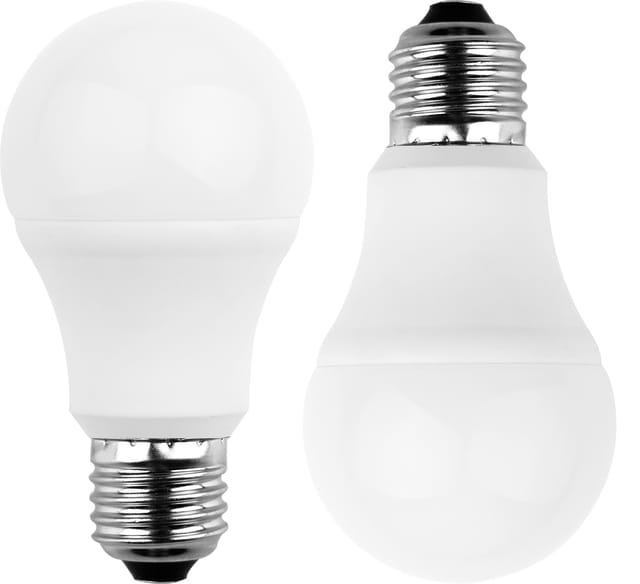 BLULAXA 49797 - LED-Lampe E27, 8 W, 810 lm, 4000 K, 2-er Pack