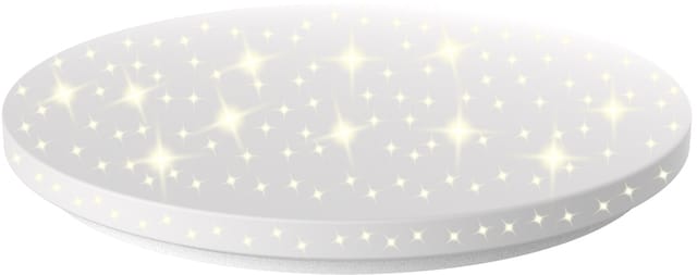 BLULAXA 49873 - Wand- und Deckenleuchte Promina-S Sternenhimmel, 12W, 1200 lm