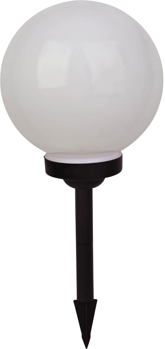 BLULAXA 49920 - Solar LED Spieß, Globe, weiß, 25 cm, IP44
