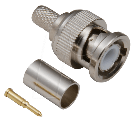 BNC 0401001D - BNC Stecker - Crimp, RG 59/U