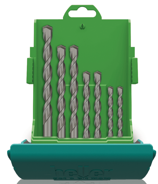 BOHRERSATZ B-7 - Betonbohrersatz, 4 - 12 mm, 7 -teilig