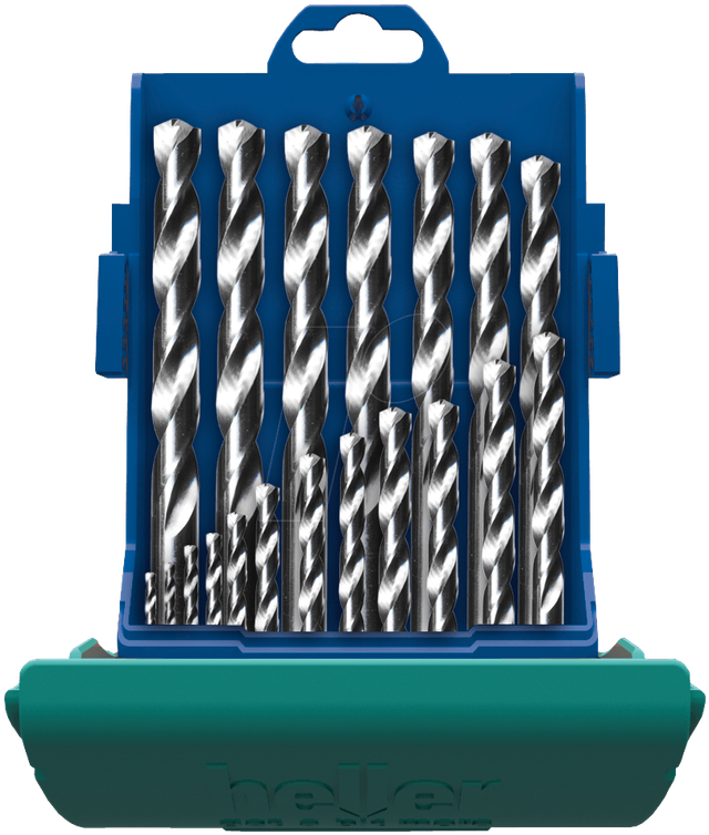 BOHRERSATZ ES-19 - Edelstahlbohrersatz, HSS-Cobalt, 19 Stück