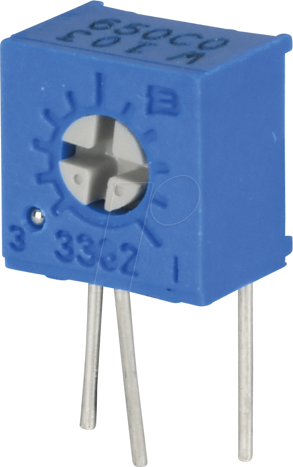 BOU 3362W-1-103 - Spindeltrimmer, 10 kOhm, linear