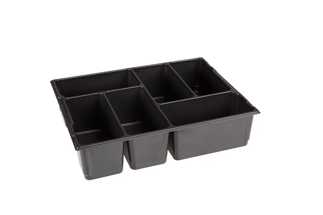 BOXX 1000010128 - Kleinteileeinsatz, 6 Mulden, für L-BOXX 136