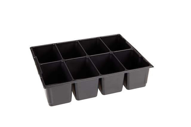 BOXX 1000010129 - Kleinteileeinsatz, 8 Mulden, für L-BOXX 136