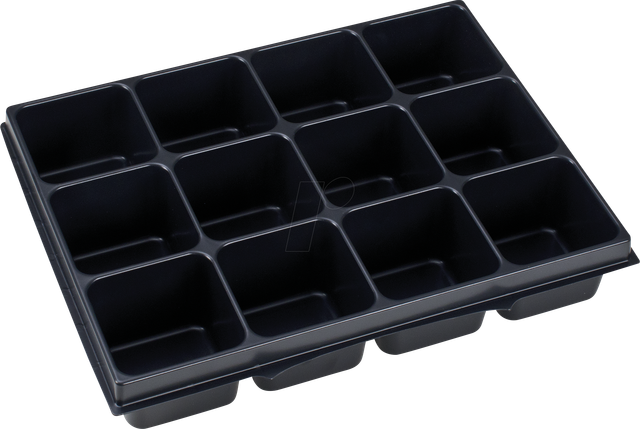 BOXX 1000010134 - Kleinteileeinsatz, 12 Mulden, für i-BOXX 72 und LS-Tray 72