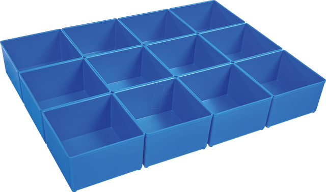 BOXX 6000001712 - Insetbox C3, blau, 12 Stück
