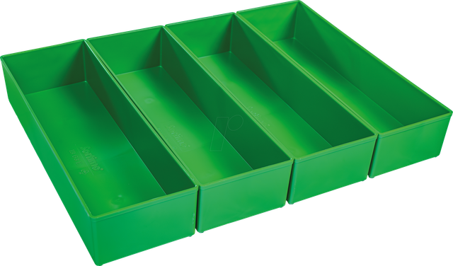 BOXX 6000001819 - Insetbox G3, dunkelgrün, 4 Stück