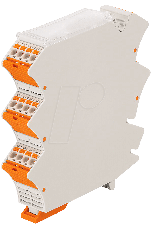 WAGO 2857-122 - Modulares Leergehäuse, 110 x 22,5 x 107 mm