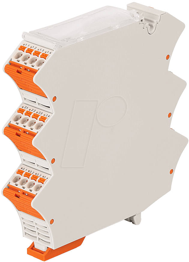 WAGO 2857-123 - Modulares Leergehäuse, 112 x 22,5 x 107 mm