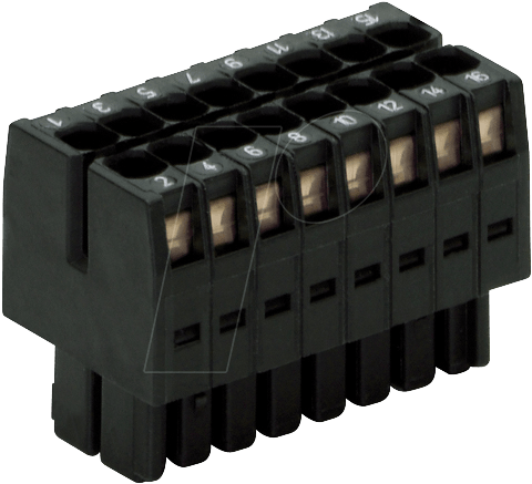 WAGO 713-1103 - WAGO MINI HD, Federleiste 2x3-polig, RM 3,5