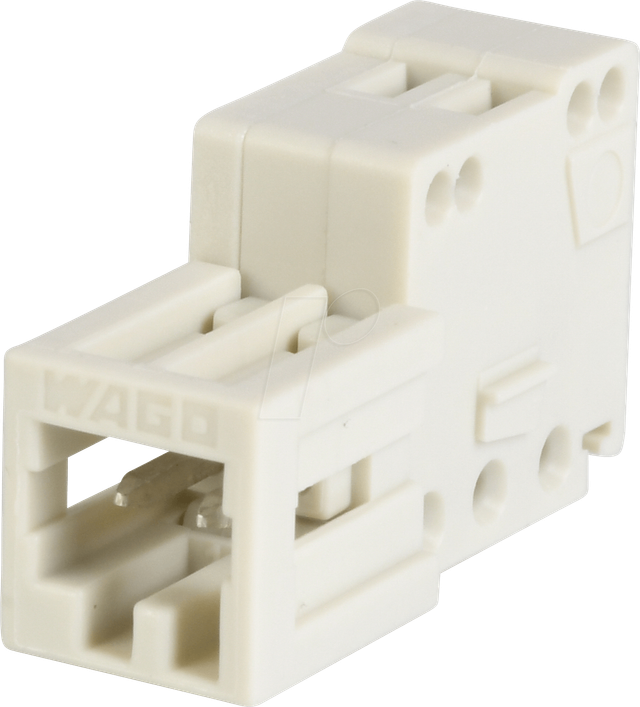 WAGO 733-202 - CAGE-CLAMP Stiftleiste, Micro, RM 2,5, 2-polig