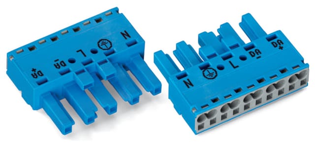 WAGO 770-1105 - WINSTA® MIDI, Buchse 5-pol, ohne Zugentlastungsgehäuse