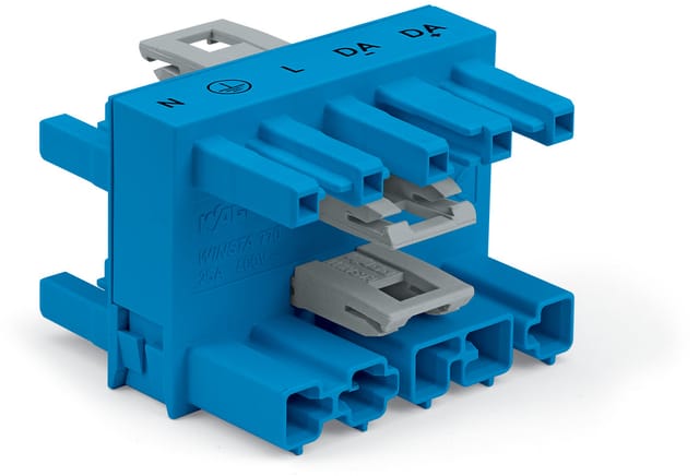 WAGO 770-618 - WINSTA® MIDI Verteiler, 5-pol, 3-fach