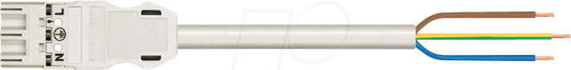 WAGO 771-9327-12 - WINSTA® MIDI Anschlussleitung, 3-pol, 1m