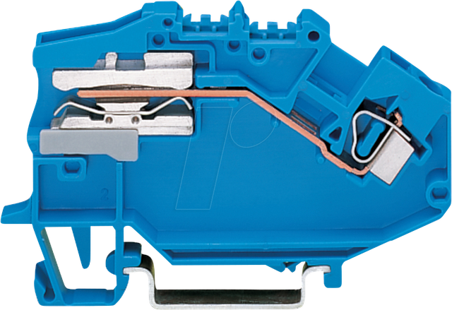 WAGO 781-623 - 1-Leiter-Potentialausgleichsklemme, 4 mm², 4,00 mm², grau