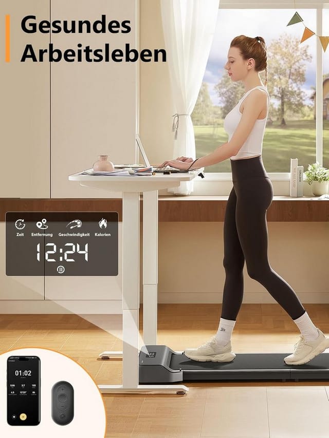 WALKINGPAD Z1 - Laufband, 6 km/h, 110 kg Traglast, klappbar