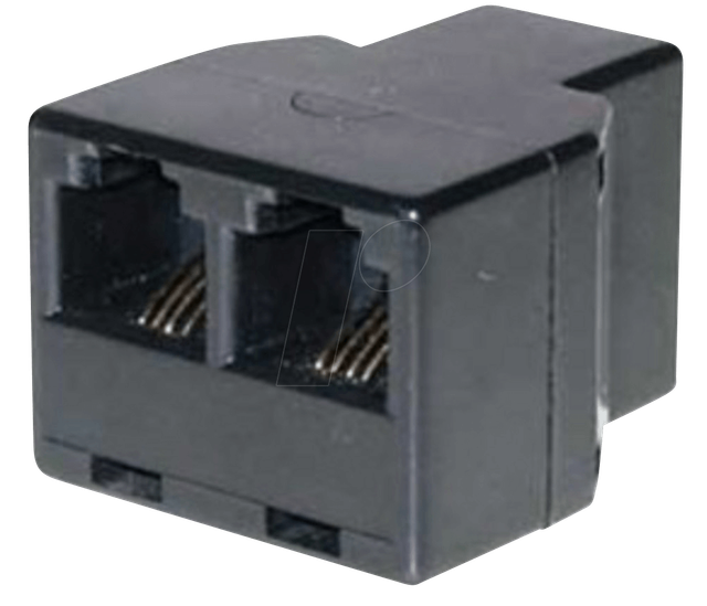 WB 3X6-4 - Modular Adapter mit drei Modularbuchsen 6-4